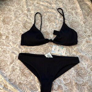 Roxy Knotted Top and Baja Bottoms